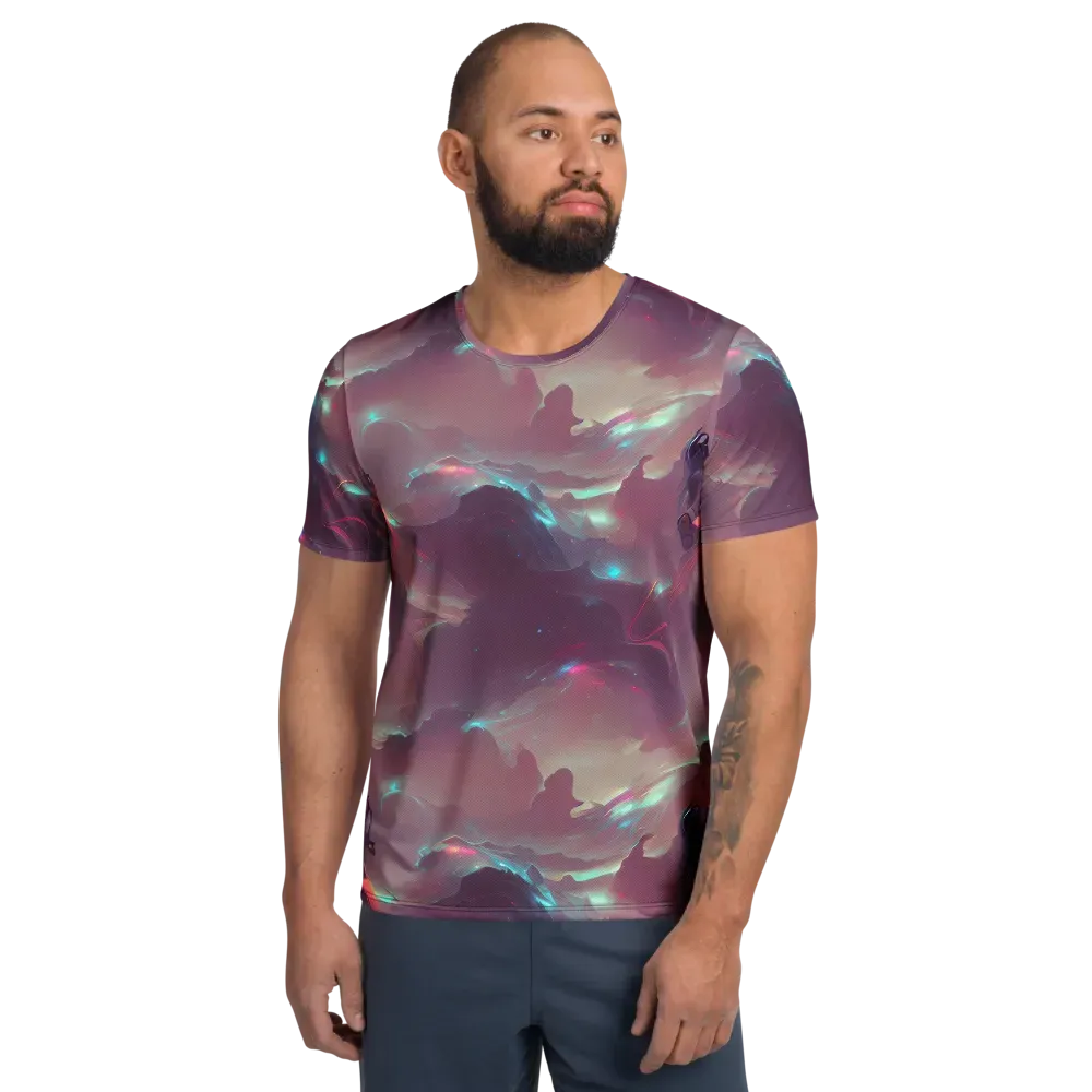 Astral Illusions on Men's Athletic T-Shirt — Front
