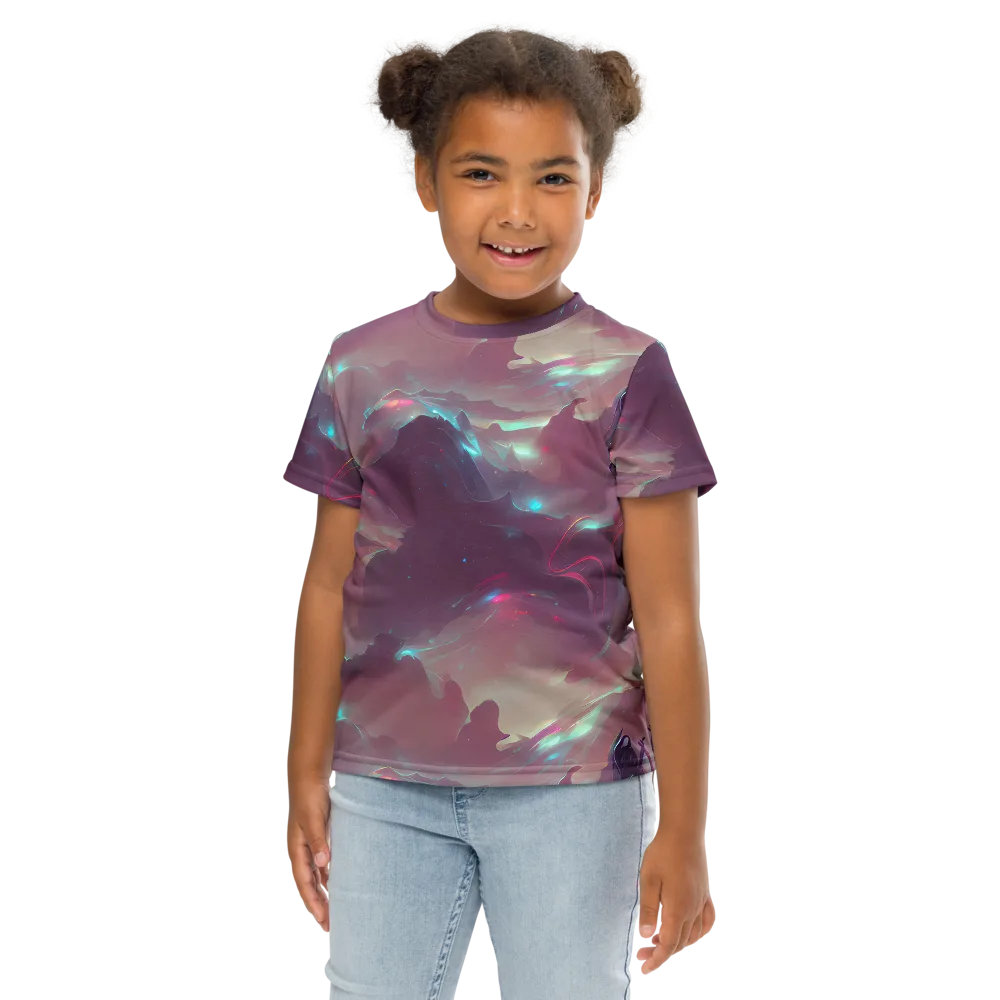 Astral Illusions on Kids Crew Neck T-Shirt — Front