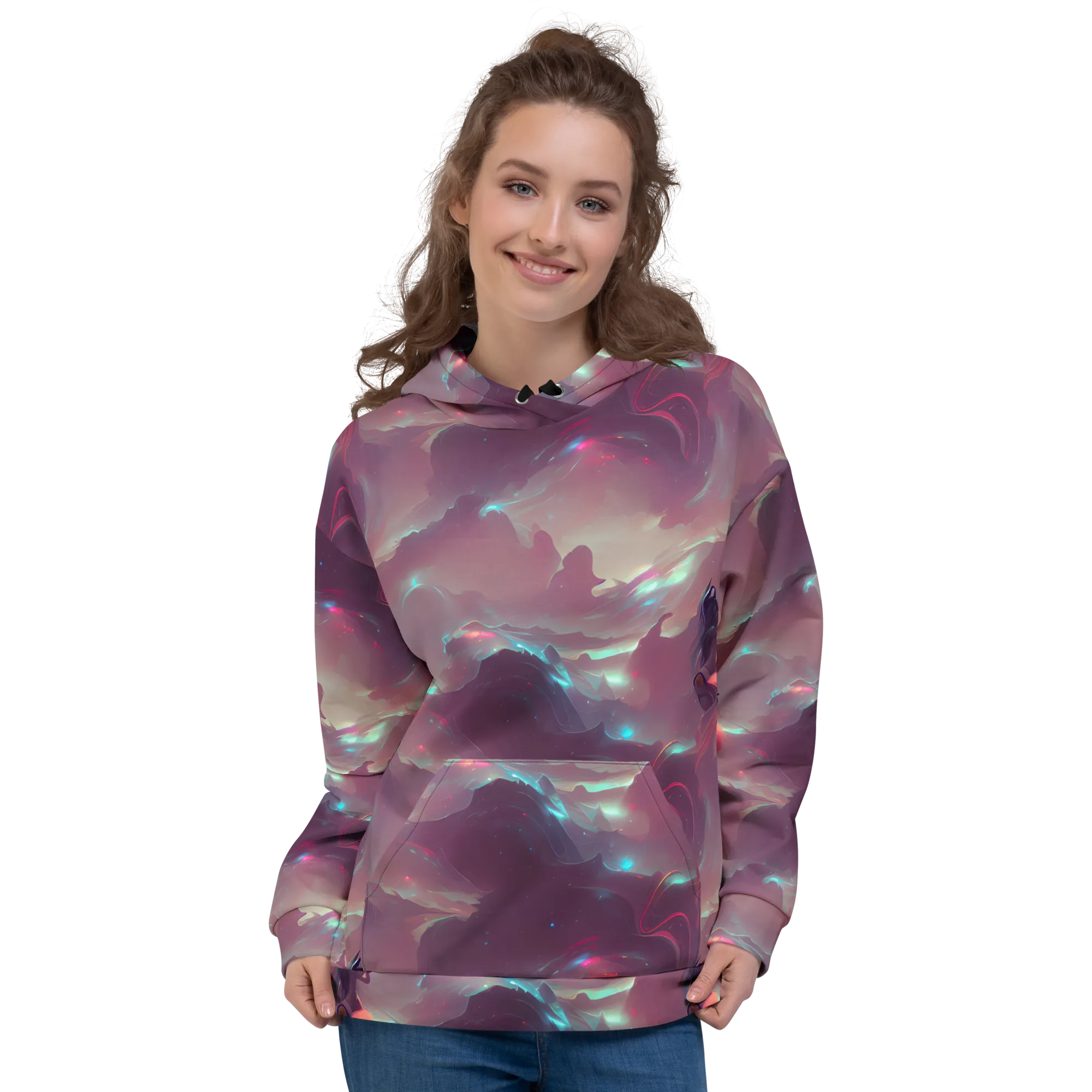 Astral Illusions on Hoodie — Front