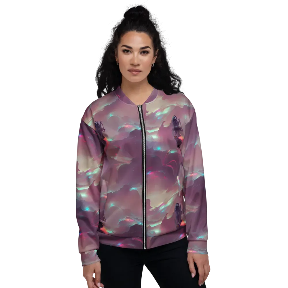 Astral Illusions on Bomber Jacket — Front