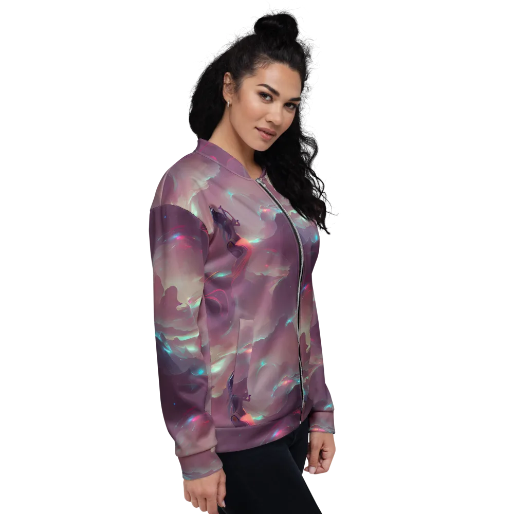Astral Illusions on Bomber Jacket — Right