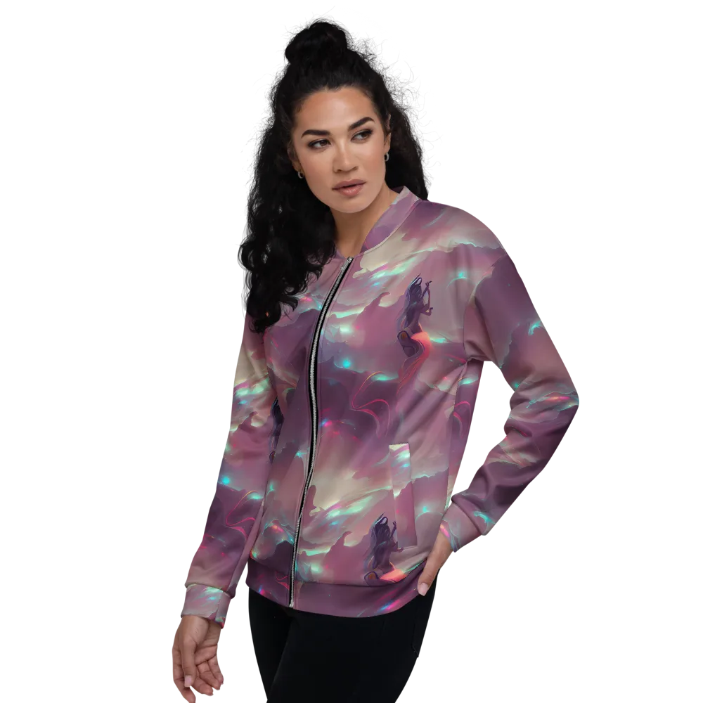 Astral Illusions on Bomber Jacket — Left
