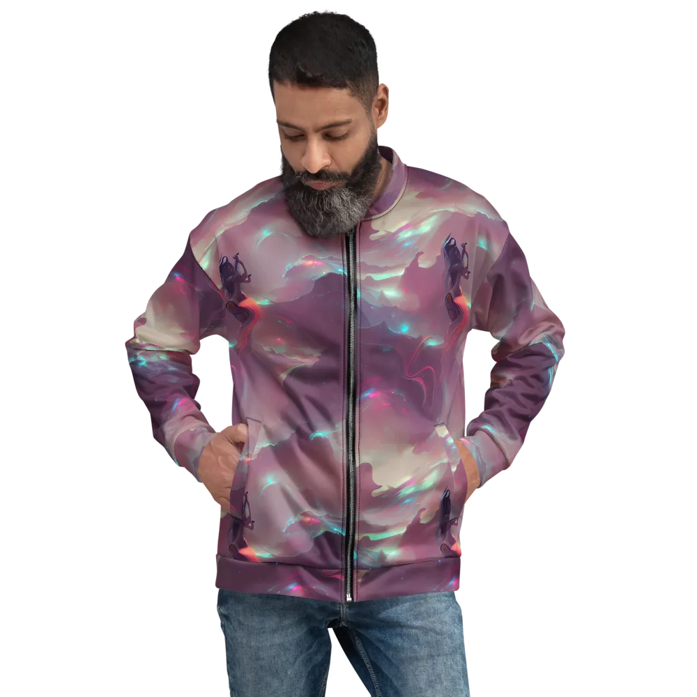 Astral Illusions on Bomber Jacket — Front
