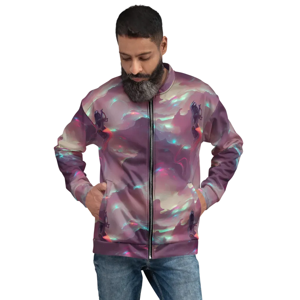 Astral Illusions on Bomber Jacket — Front