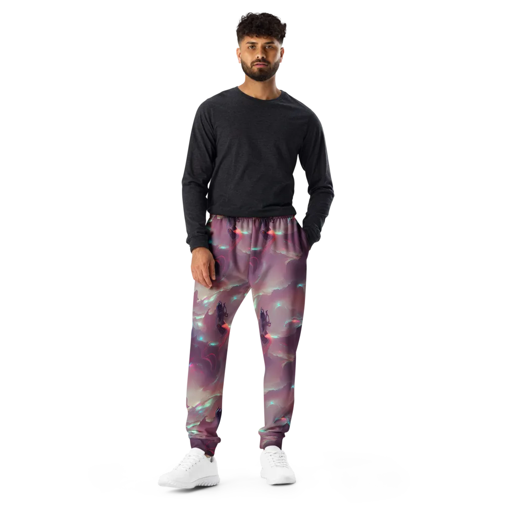 Astral Illusions on Men's Joggers — Front