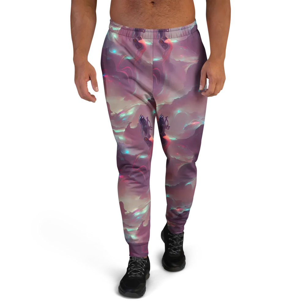 Astral Illusions on Men's Joggers — Front