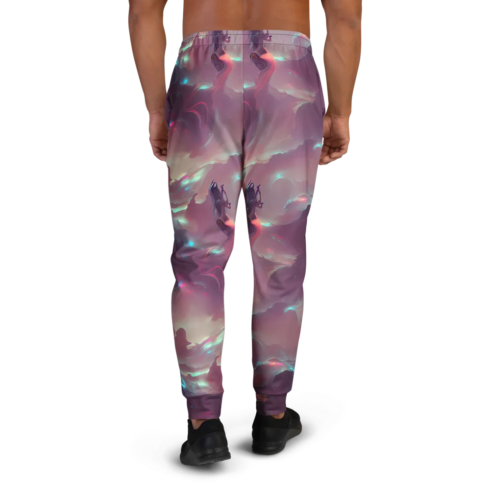 Astral Illusions on Men's Joggers — Back