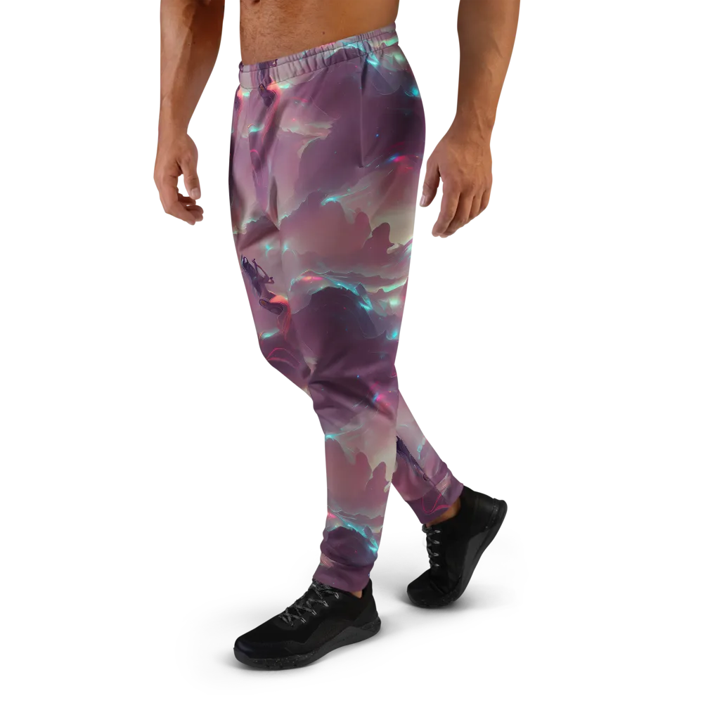 Astral Illusions on Men's Joggers — Left
