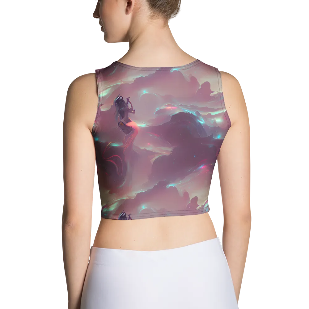 Astral Illusions on Crop Top — Back