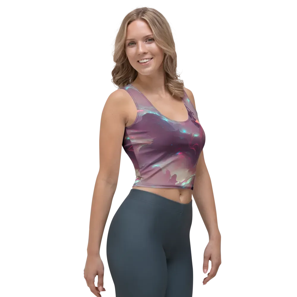 Astral Illusions on Crop Top — Right Front