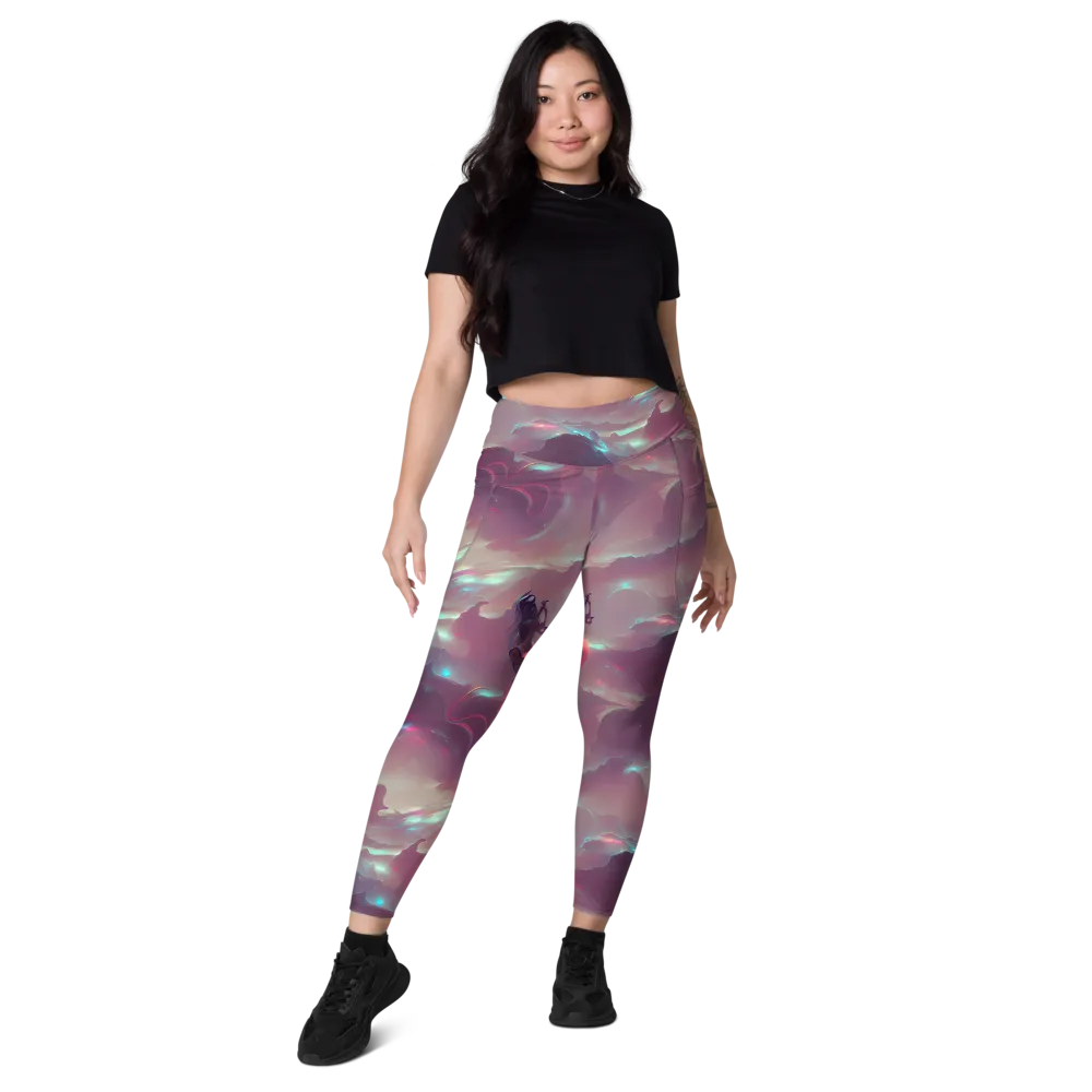 Astral Illusions on Leggings with Pockets — Front