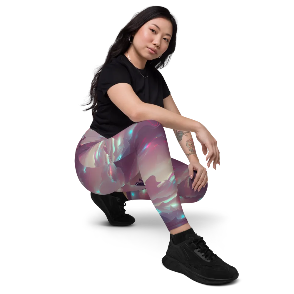Astral Illusions on Leggings with Pockets — Right Front