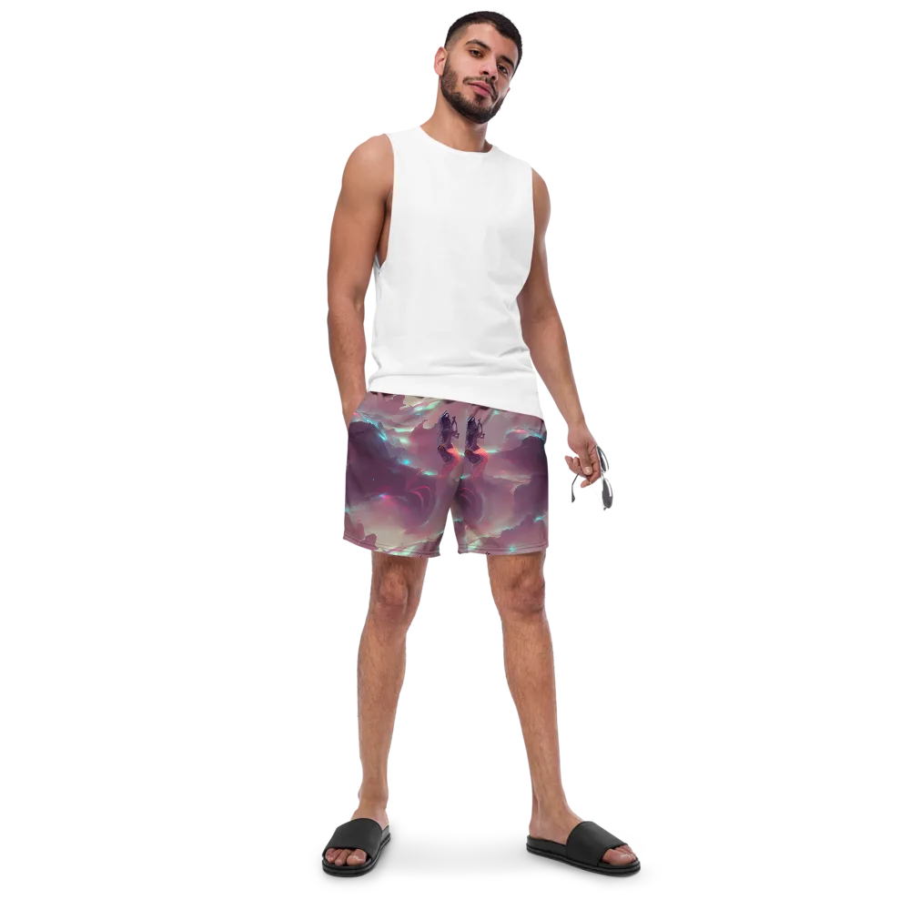 Astral Illusions on Swim Trunks — Front
