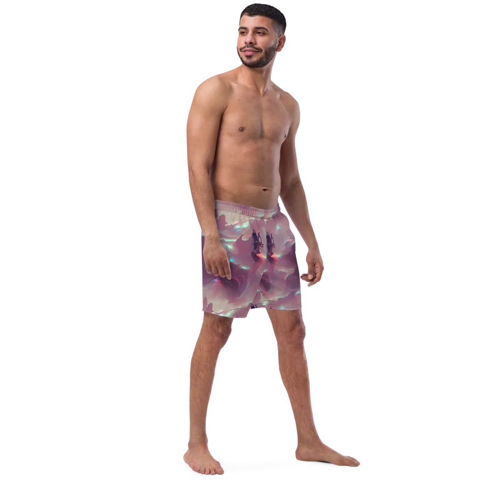 Astral Illusions on Swim Trunks — Right Front