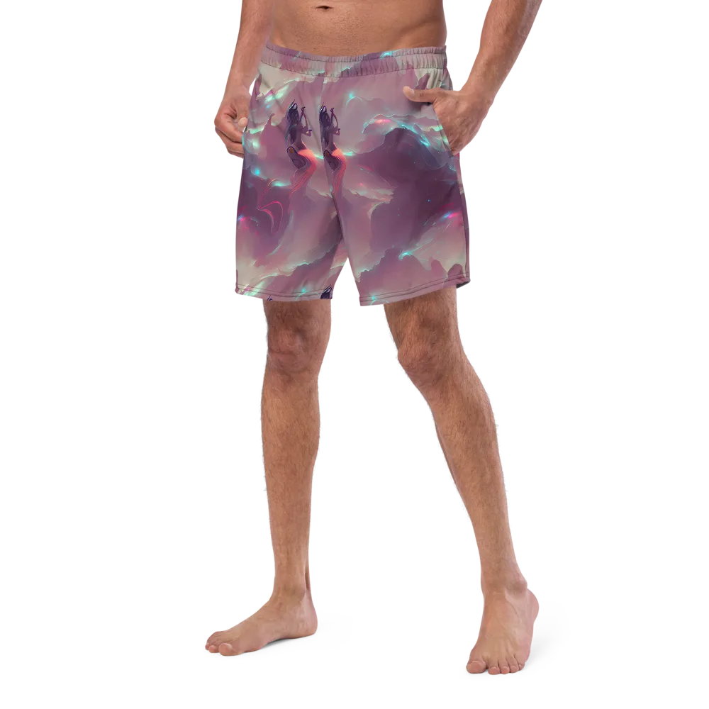 Astral Illusions on Swim Trunks — Left Front