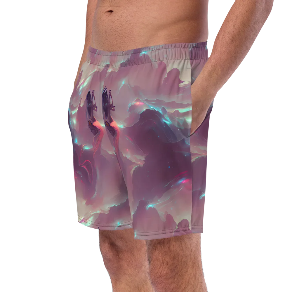 Astral Illusions on Swim Trunks — Left Front