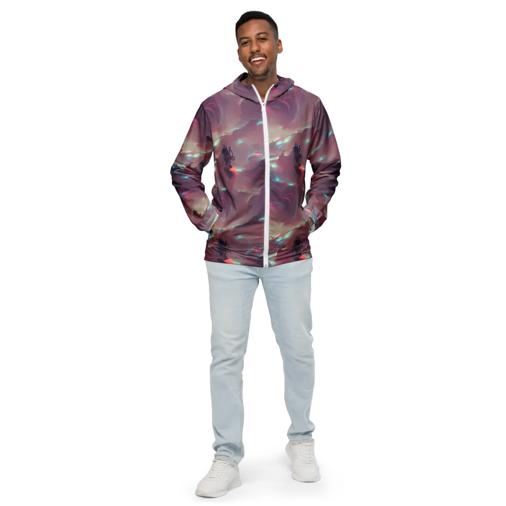 Astral Illusions on Men's Windbreaker — Front