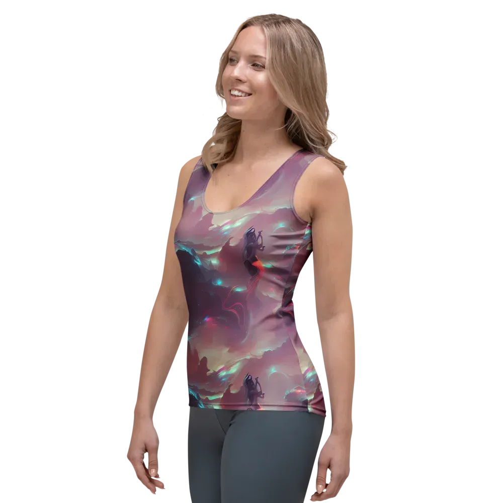 Astral Illusions on Women's Tank Top — Left Front