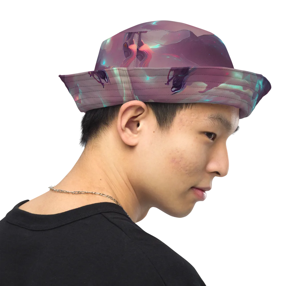 Astral Illusions on Reversible Bucket Hat — Right Outside