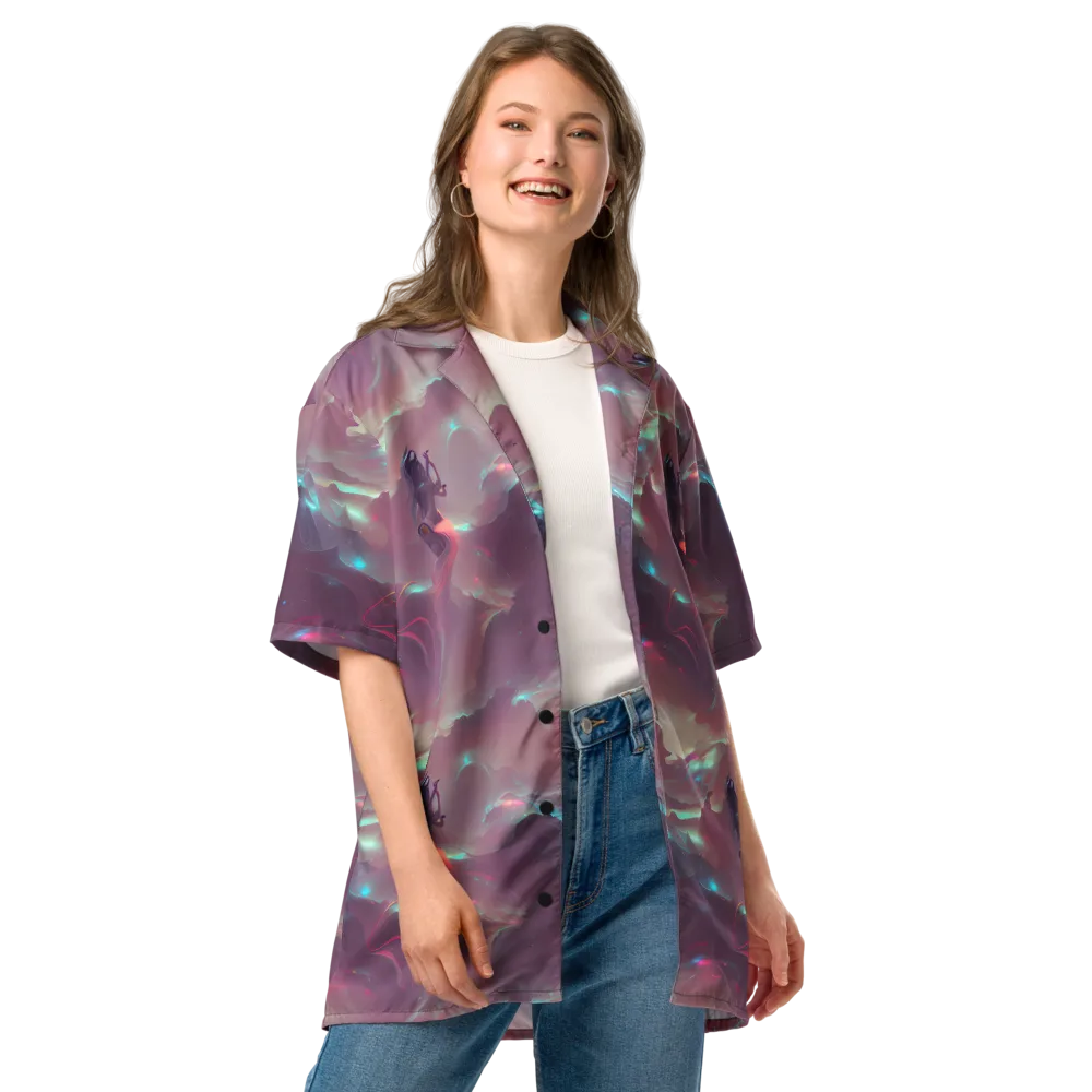 Astral Illusions on Button Shirt — Front