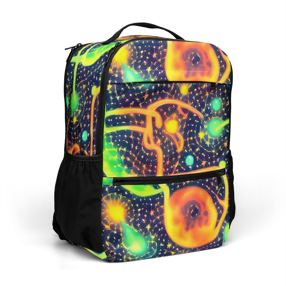 Coorte's Cosmos on Utility Backpack — Right Front