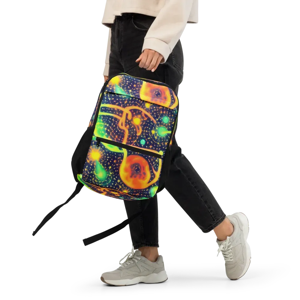 Coorte's Cosmos on Utility Backpack — Front