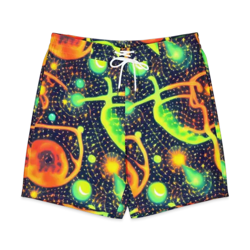 Coorte's Cosmos on a Men's Board Shorts