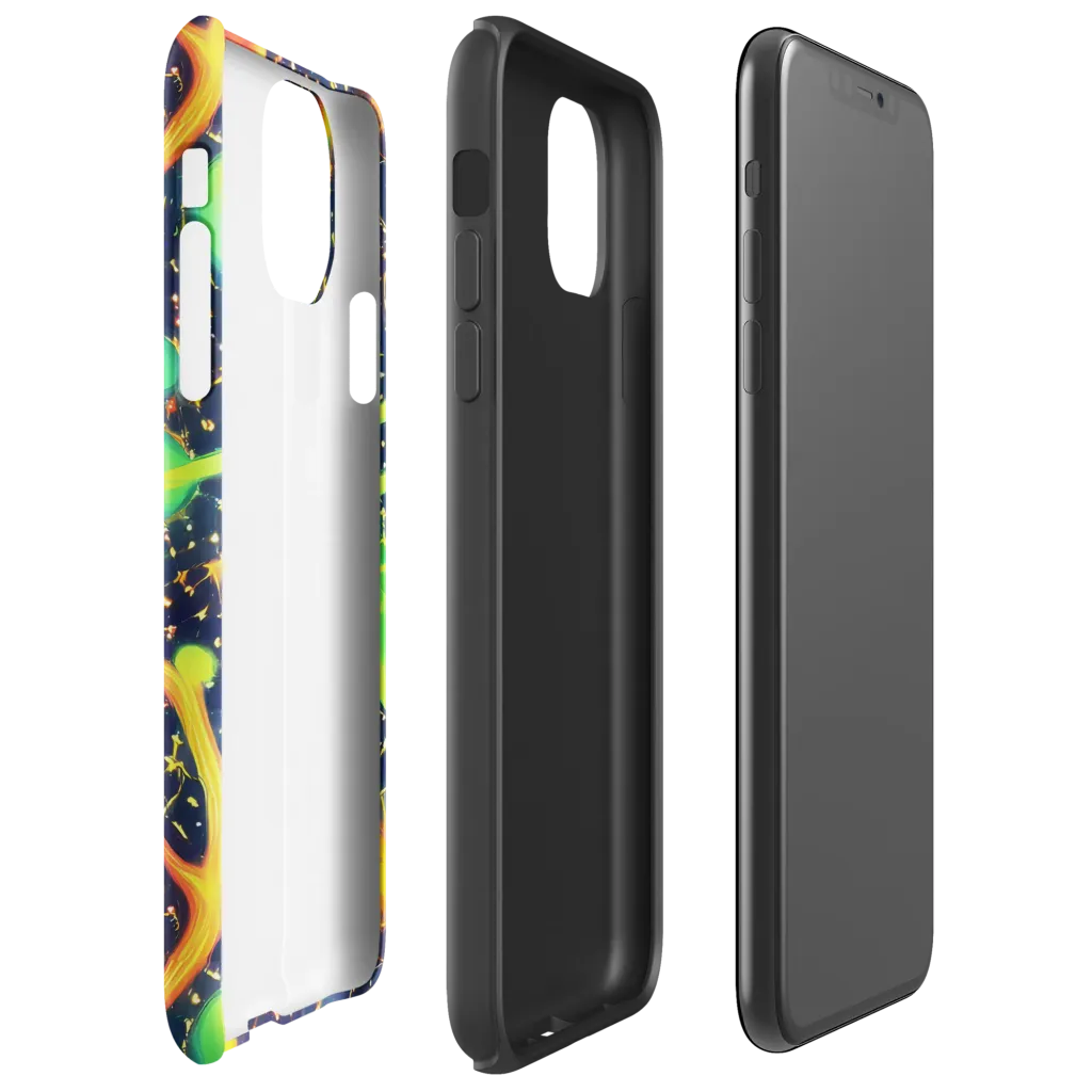 Coorte's Cosmos on Tough Case for iPhone® — Right