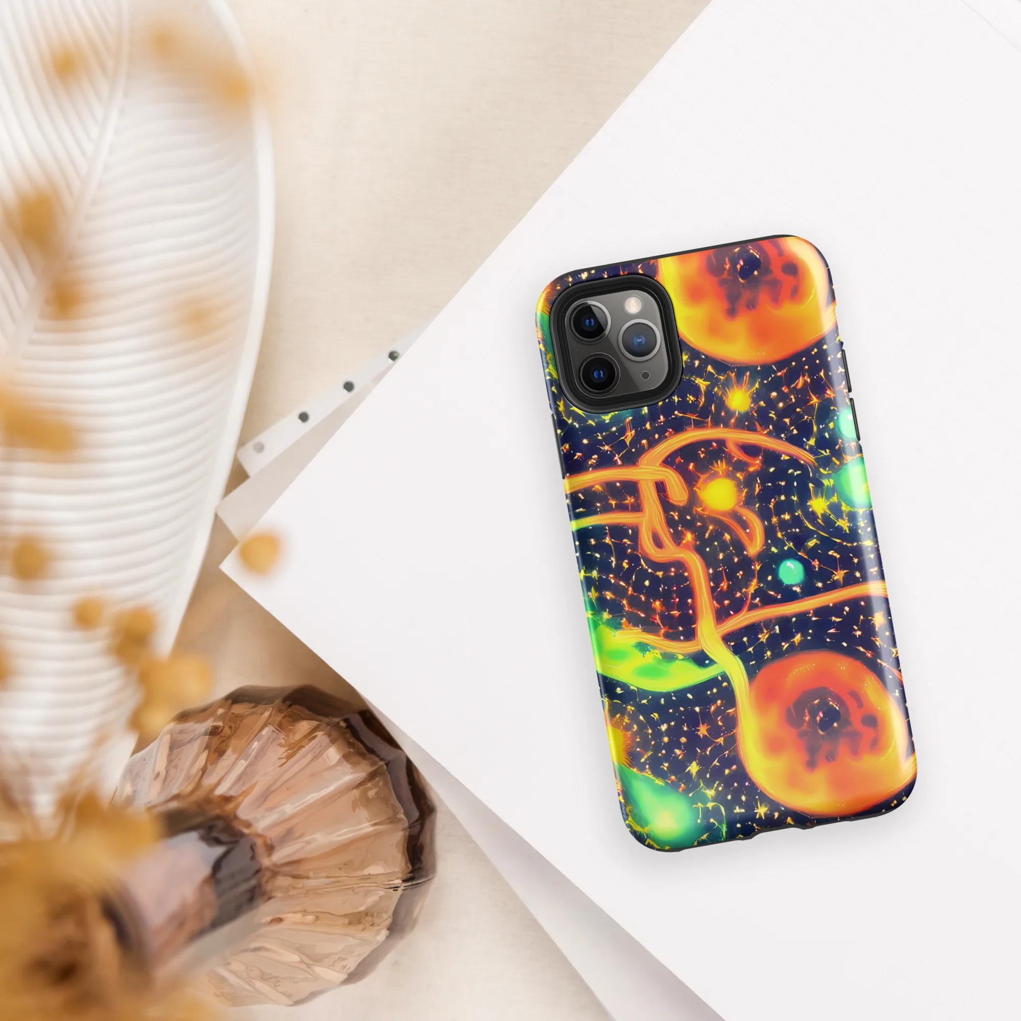 Coorte's Cosmos on Tough Case for iPhone® — Front