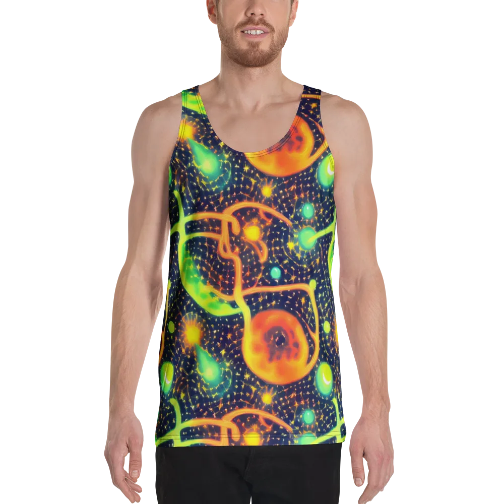 Coorte's Cosmos on Men's Tank Top — Front