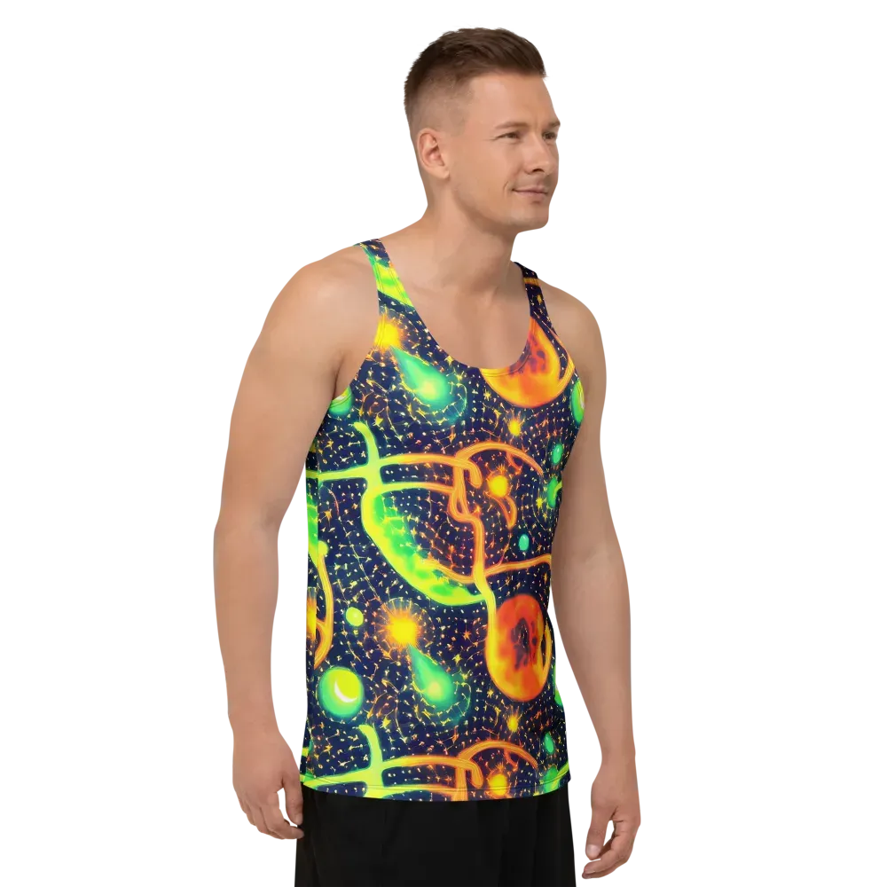 Coorte's Cosmos on Men's Tank Top — Right Front