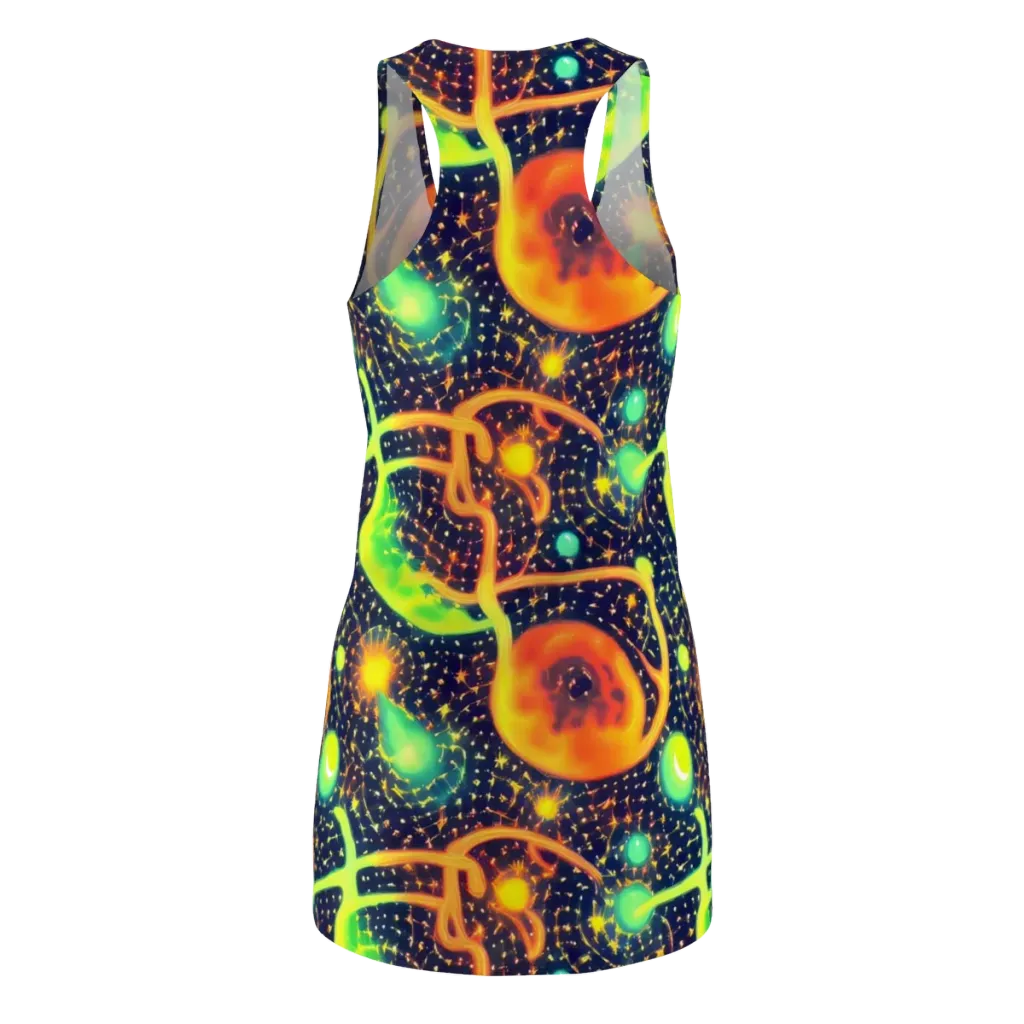 Coorte's Cosmos on Racerback Dress — Back