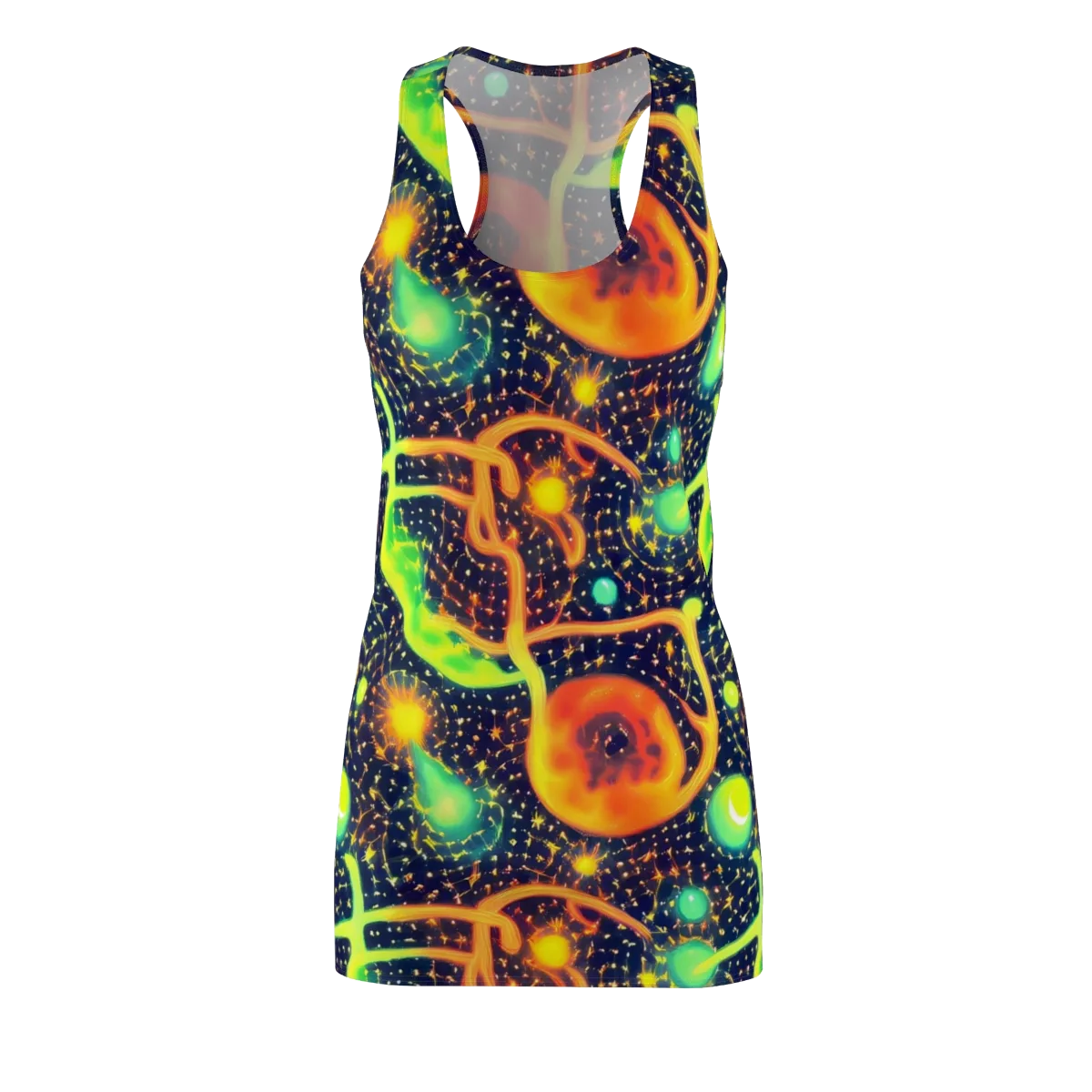 Coorte's Cosmos on Racerback Dress — Front