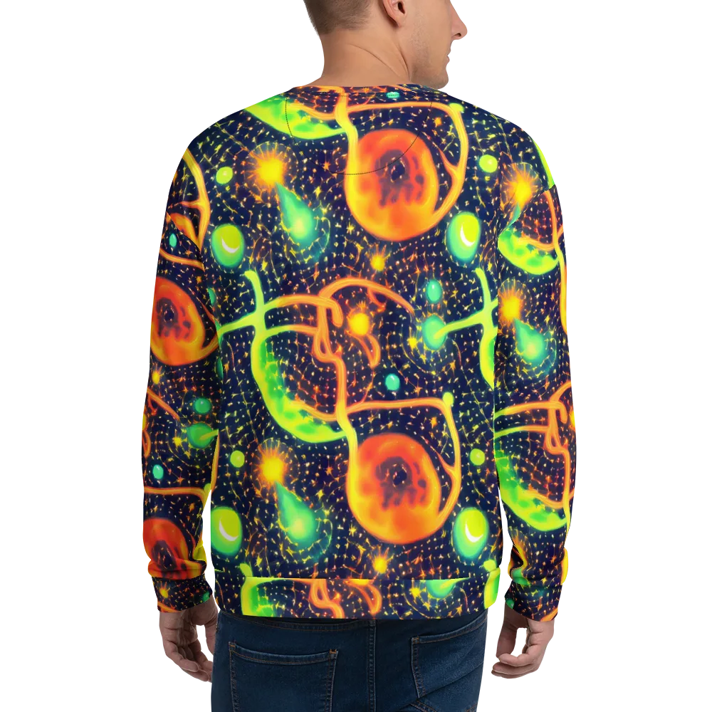 Coorte's Cosmos on Sweatshirt — Back