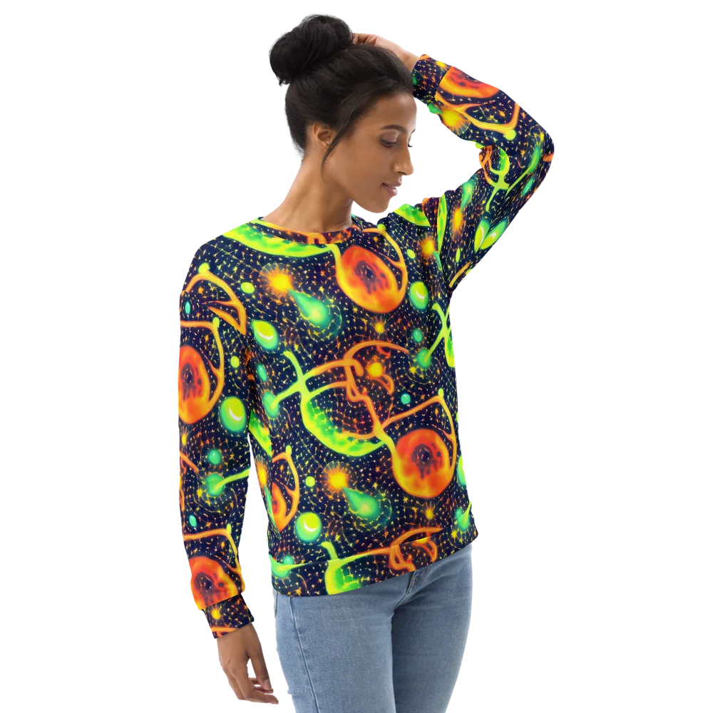 Coorte's Cosmos on Sweatshirt — Right Front