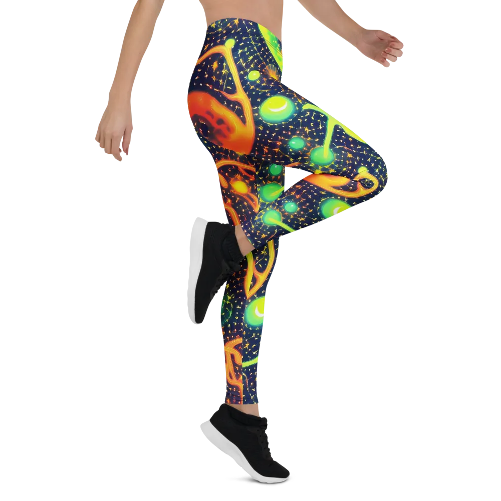 Coorte's Cosmos on Leggings — Right