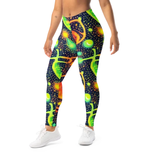 Coorte's Cosmos on a Leggings