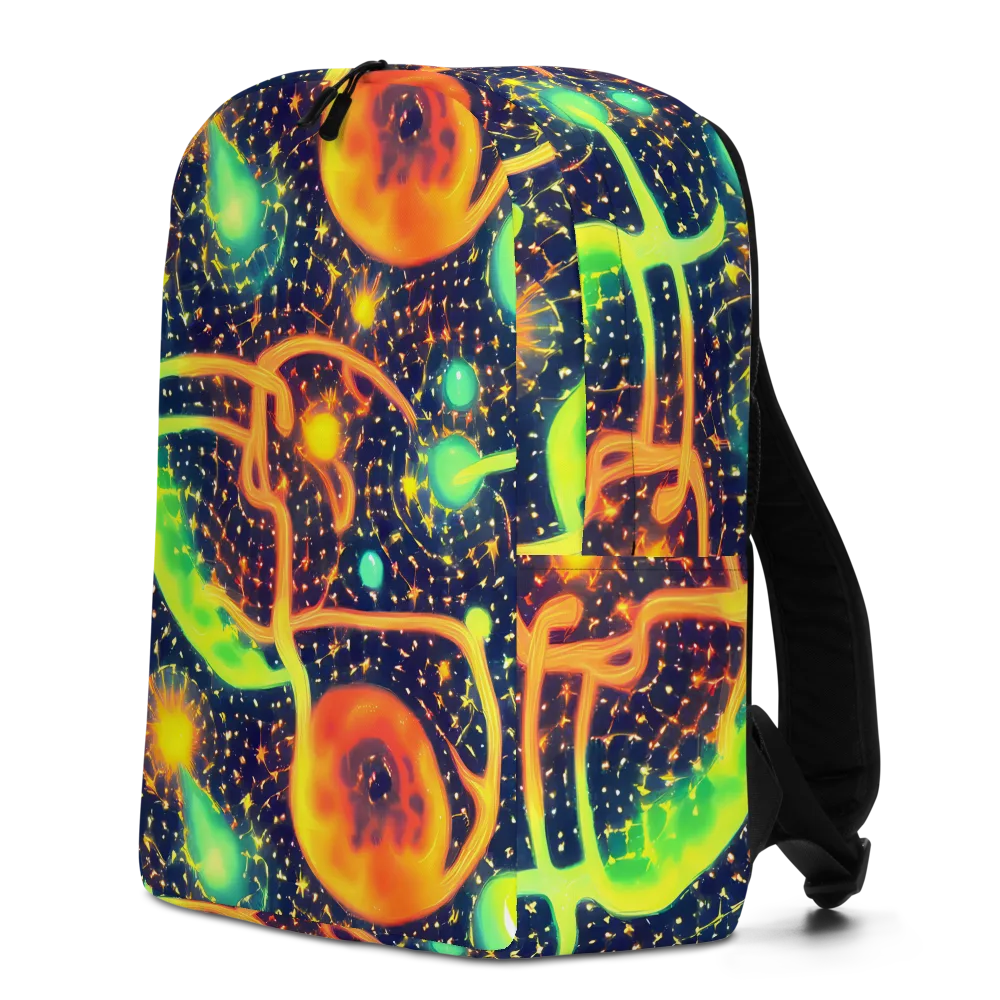 Coorte's Cosmos on Minimalist Backpack — Left
