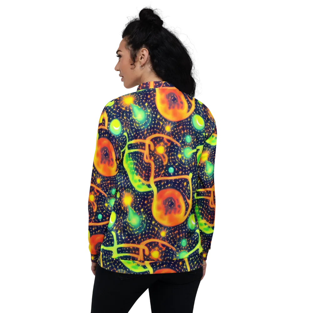 Coorte's Cosmos on Bomber Jacket — Back