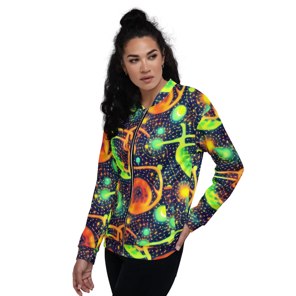 Coorte's Cosmos on Bomber Jacket — Left