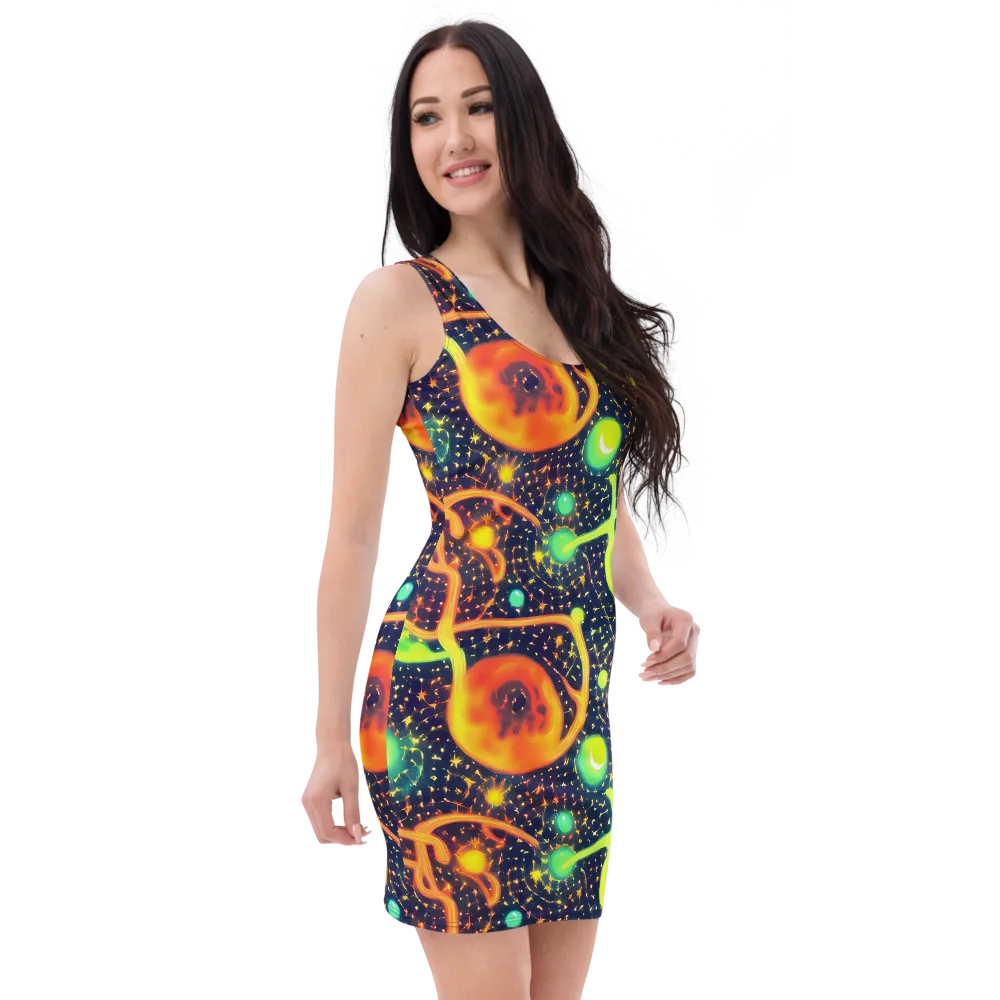 Coorte's Cosmos on Bodycon Dress — Right Front