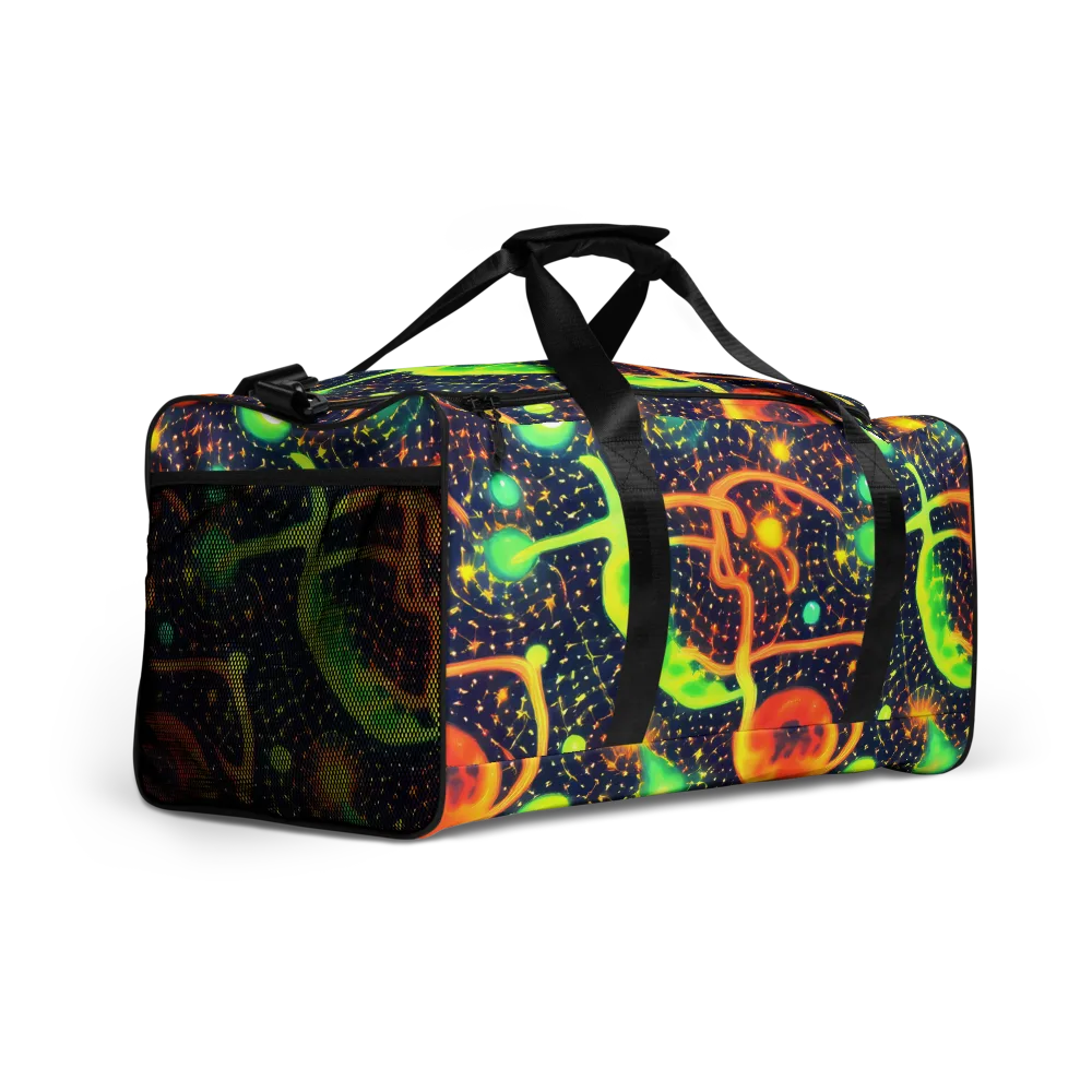 Coorte's Cosmos on Duffle Bag — Right Front