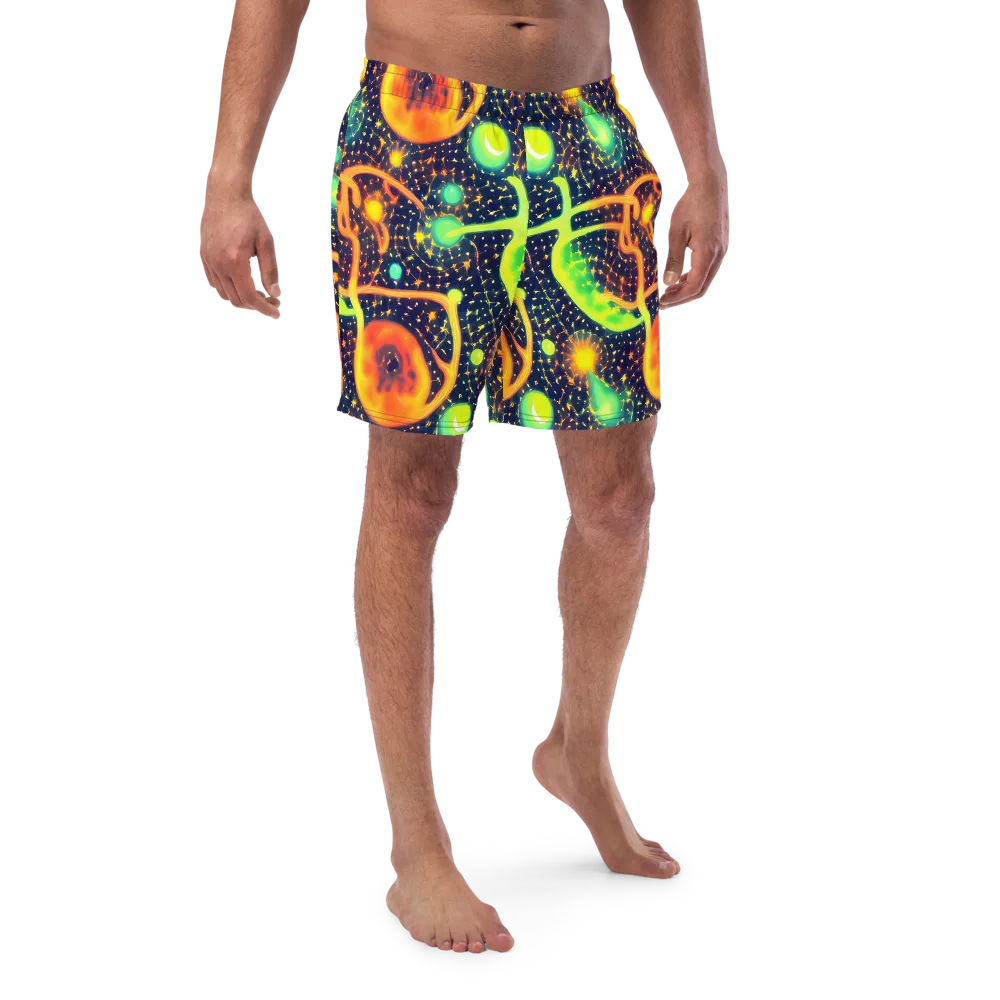 Coorte's Cosmos on Swim Trunks — Front