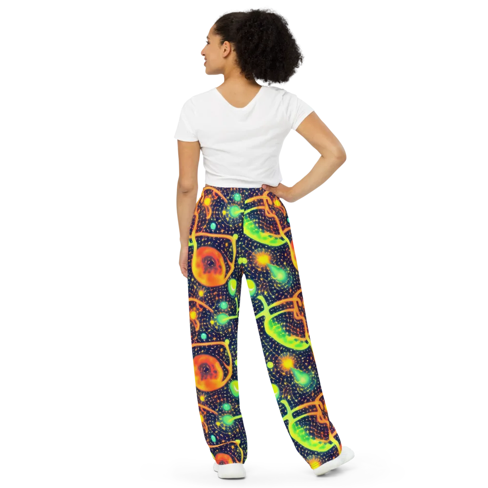 Coorte's Cosmos on Wide-Leg Pants — Back