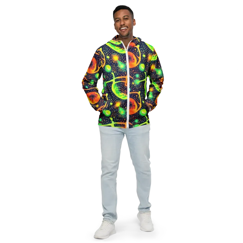 Coorte's Cosmos on Men's Windbreaker — Front