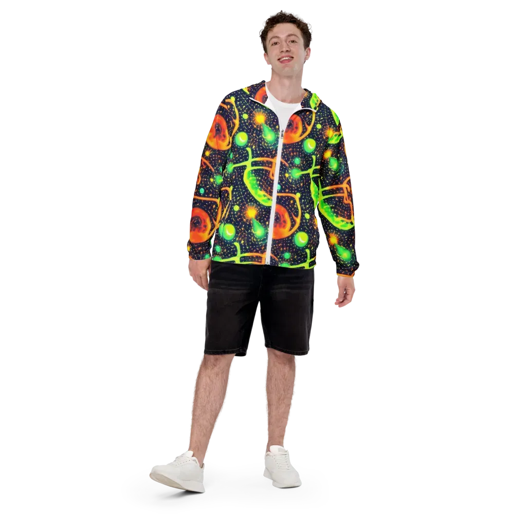 Coorte's Cosmos on Men's Windbreaker — Front