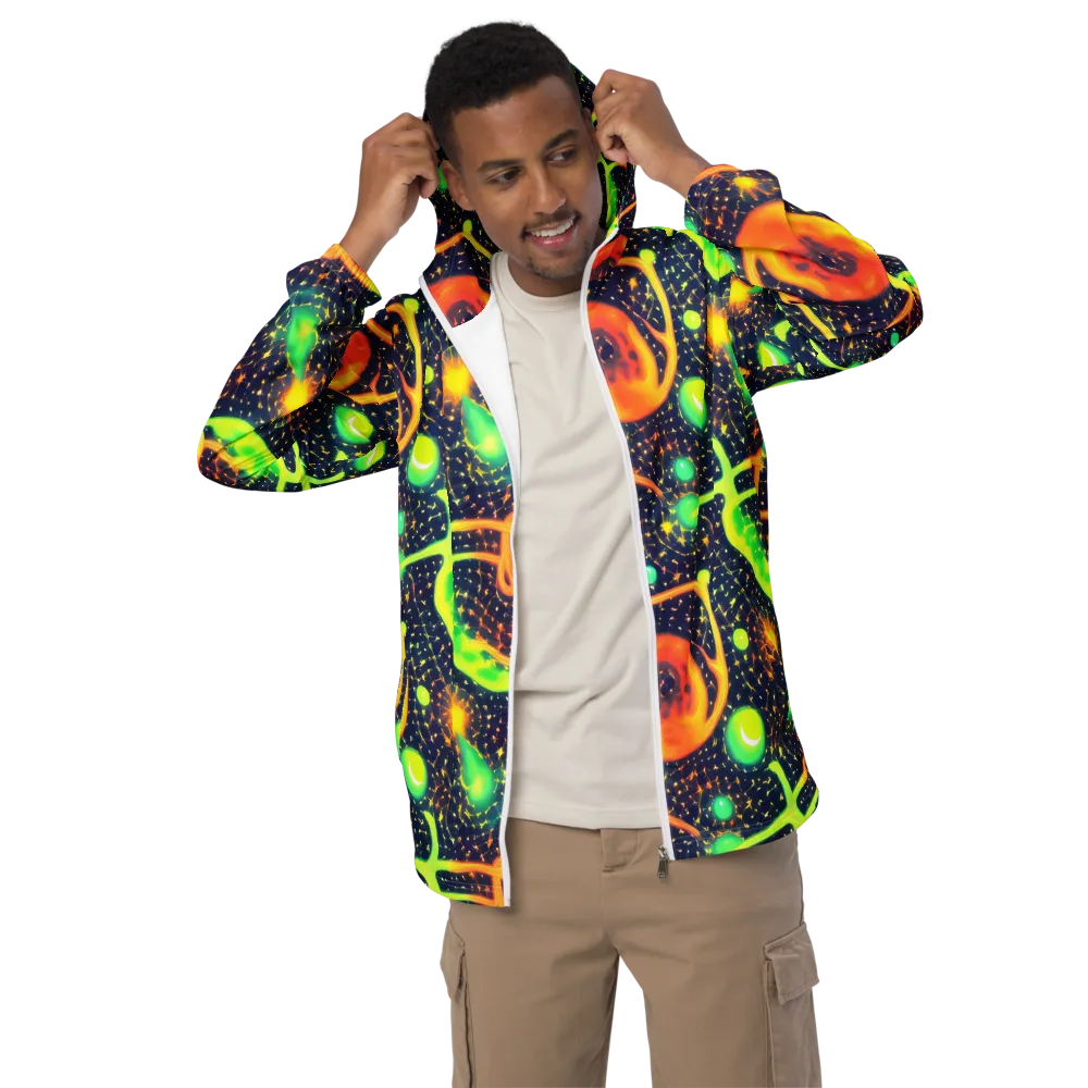 Coorte's Cosmos on Men's Windbreaker — Front