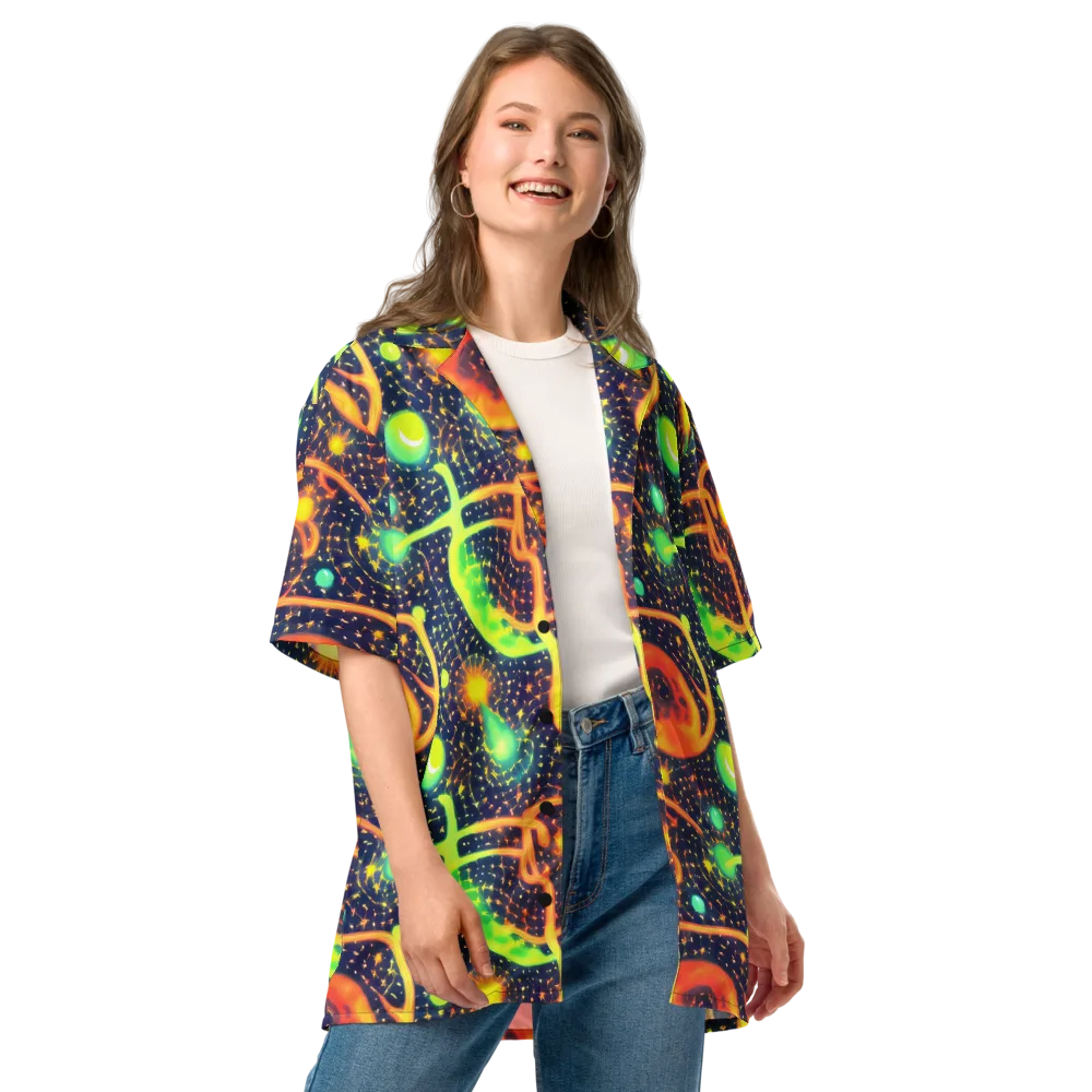 Coorte's Cosmos on Button Shirt — Front