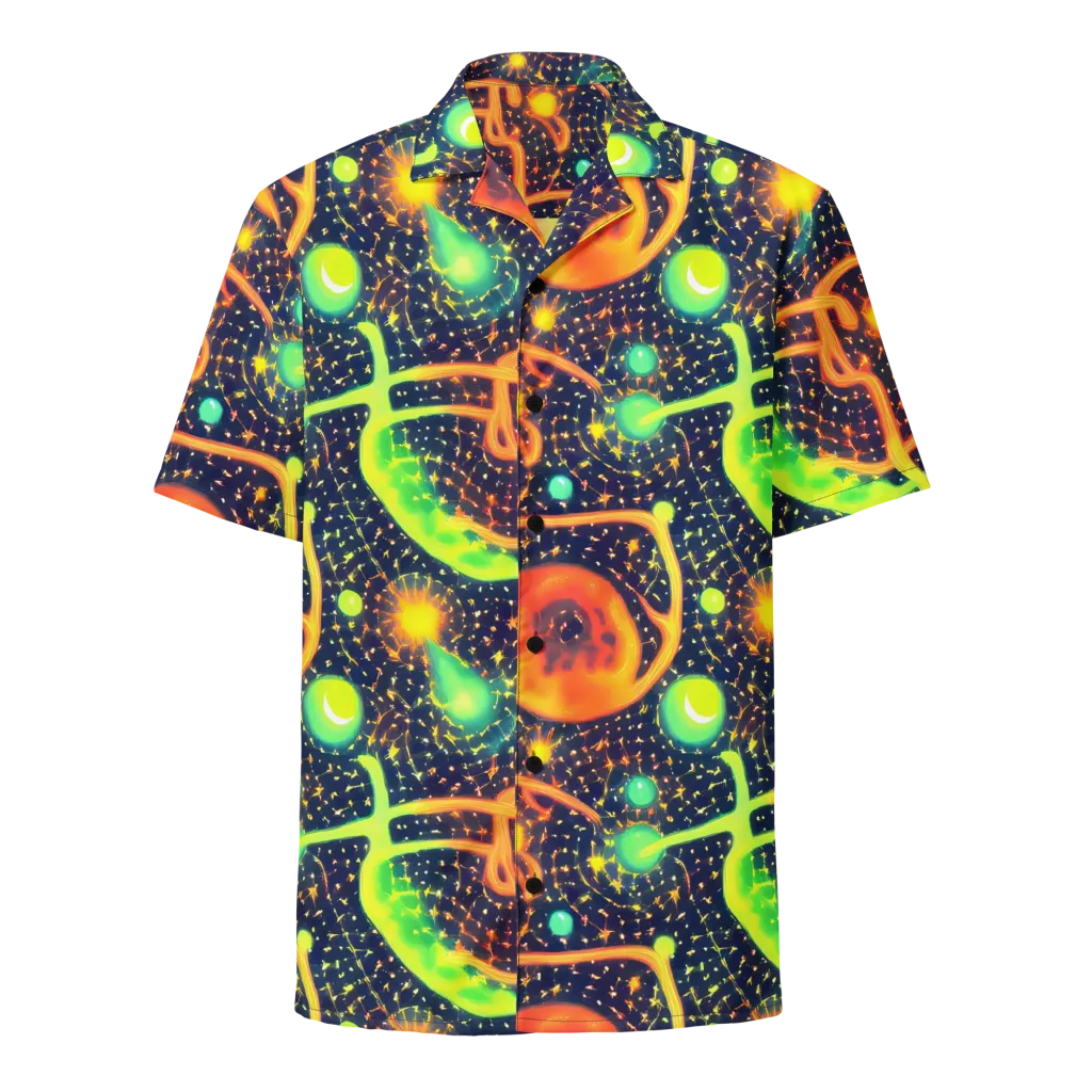 Coorte's Cosmos on Button Shirt — Front