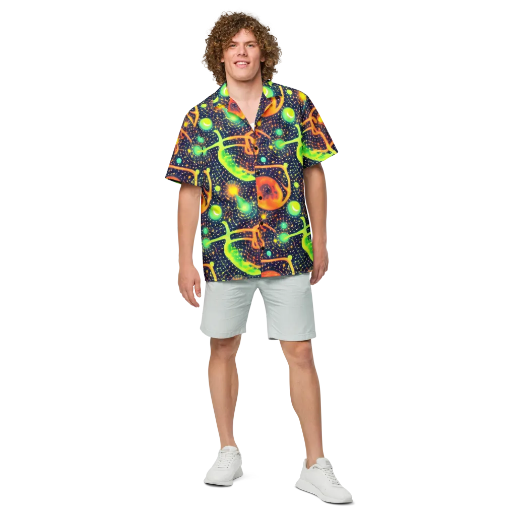 Coorte's Cosmos on Button Shirt — Front